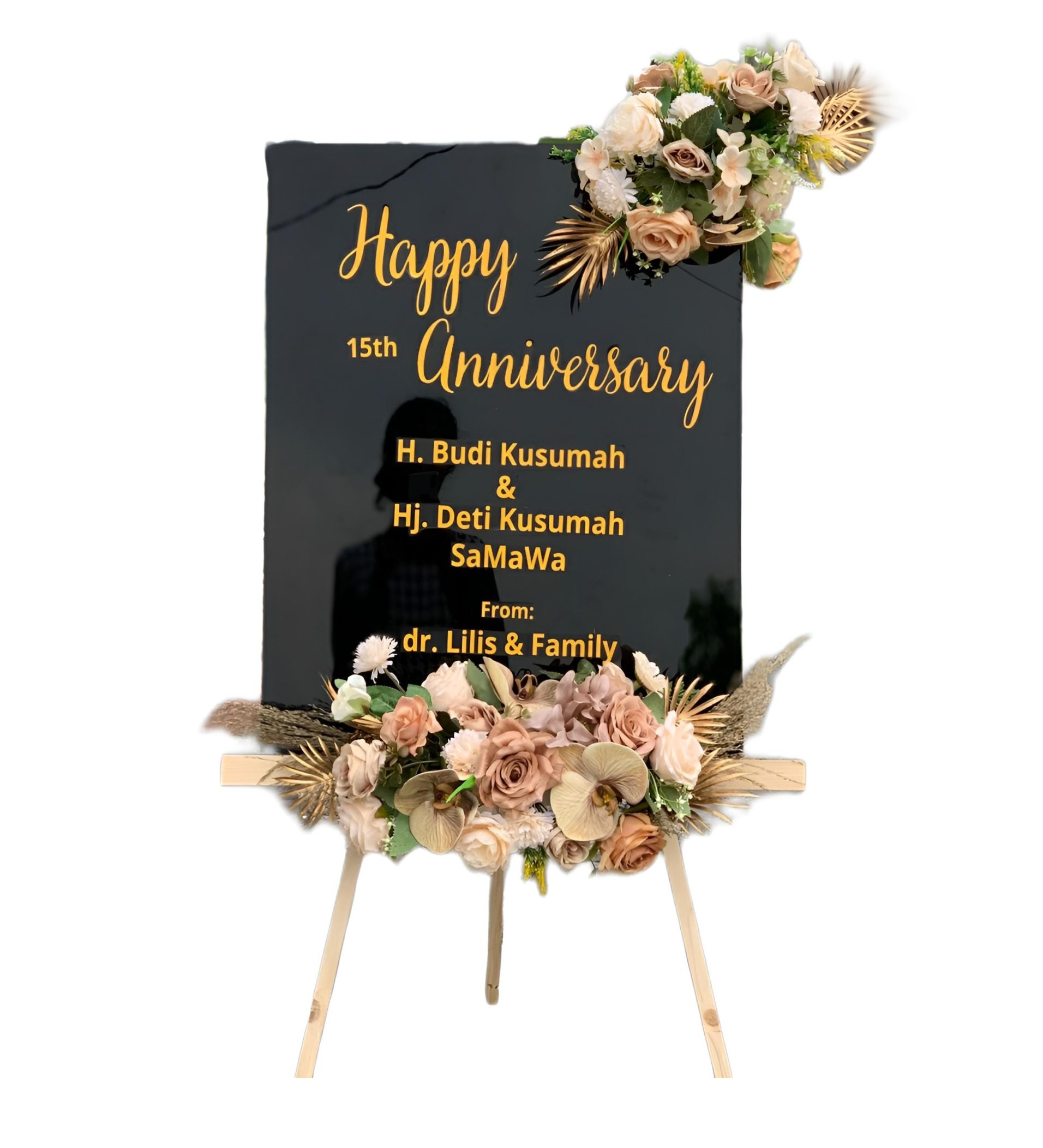 Papan Bunga Akrilik Kebakkramat